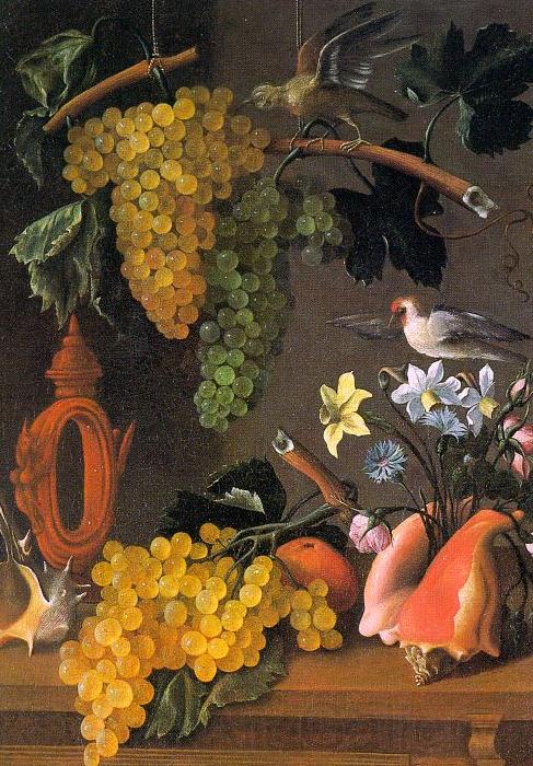  Juan de  Espinosa Still Life with Grapes  6 Norge oil painting art